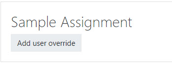 add override